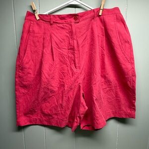 Vibrant Pink Women's Golf Shorts